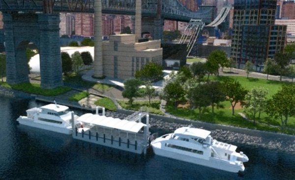 Ready to Ride: Roosevelt Island Ferry Deal Almost Done Roosevelt Island Ferry Landing as Projected by New York City EDC